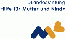 Logo: Landesstiftung Hilfe für Mutter und Kind