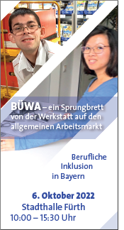 Titelblatt des Flyers zur Fachtagung BÜWA