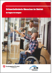 Bild der Broschüre "Schwerbehinderte Menschen im Betrieb"