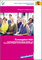 Titelblatt Kursprogramm 2022