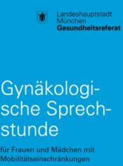 Plakat der gynäkoligschen Sprechstunde