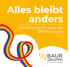 Logo des Diversity-Podcasts der BAUR-Gruppe