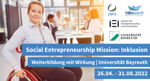 Veranstaltungsbild Social Entrepreneurship Mission Inklusion