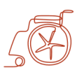 Icon Rollstuhl